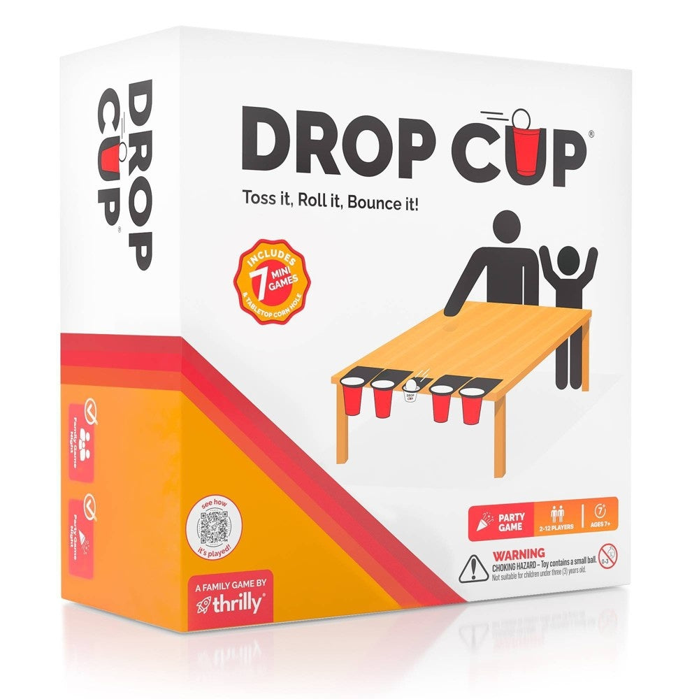 "Dropping cup board game"