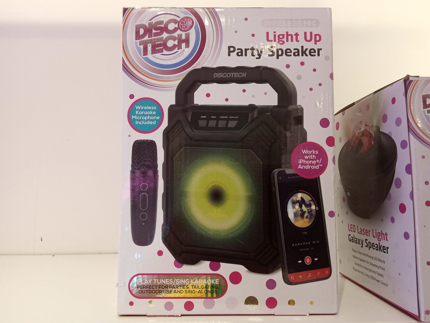 Light up party speaker