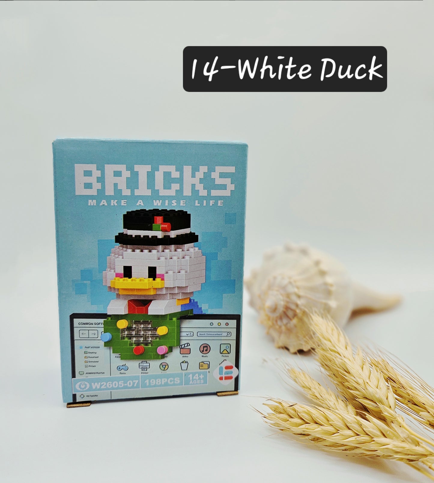 Small cartoon building blocks / 3D puzzles