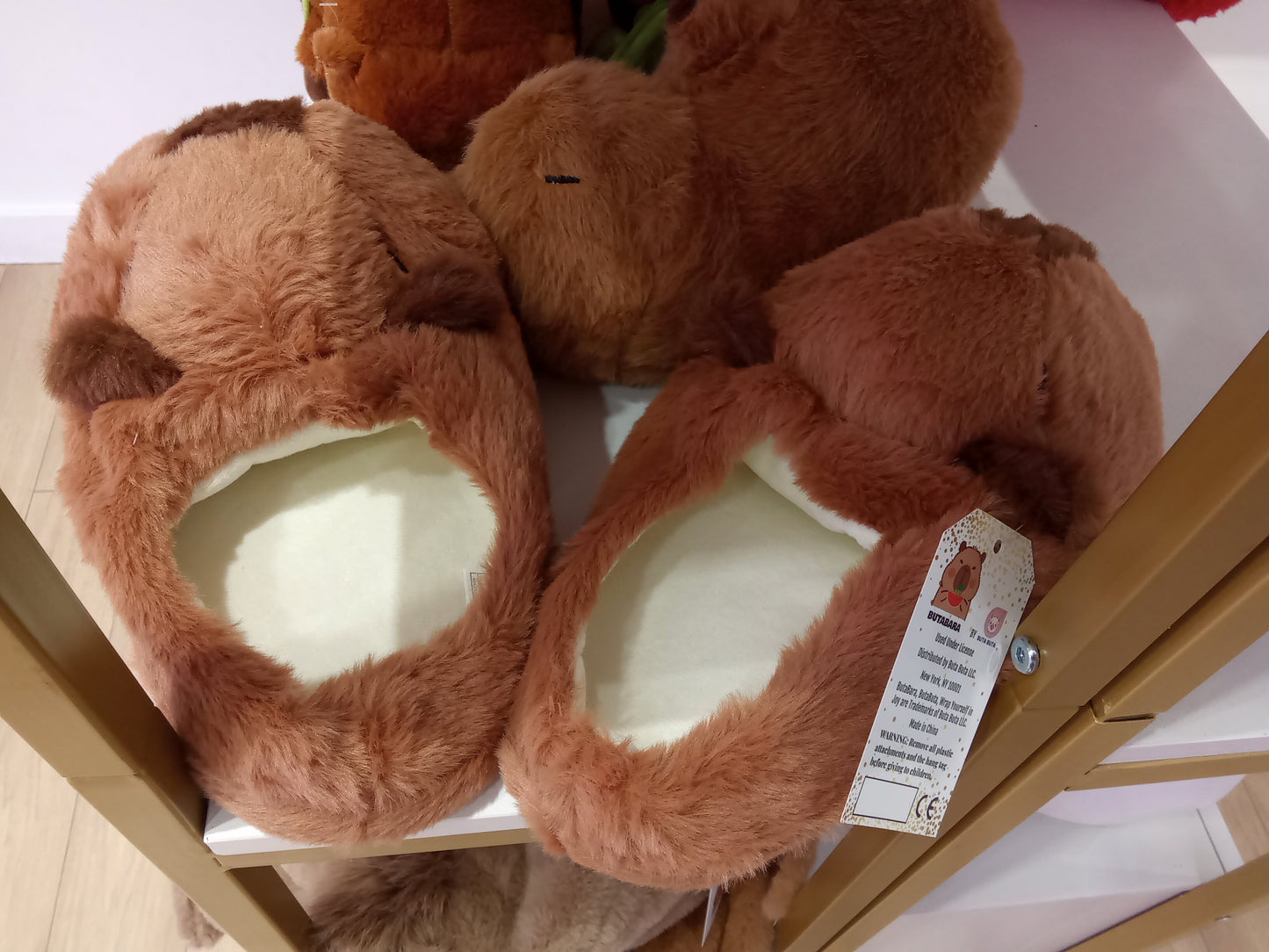 Capybara slippers