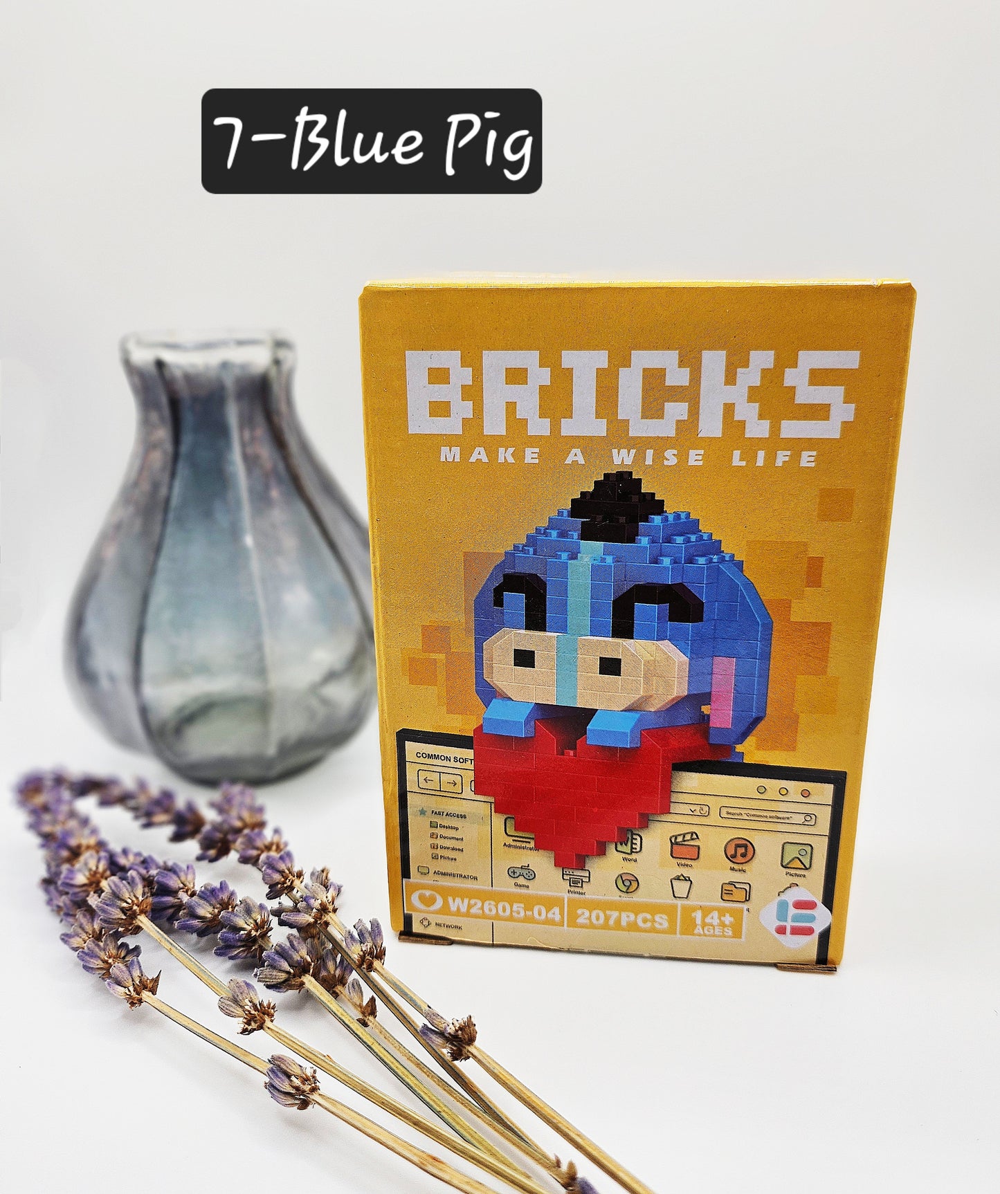 Small cartoon building blocks / 3D puzzles