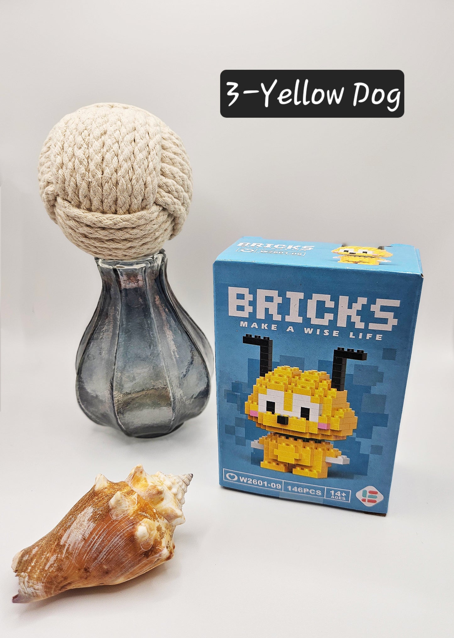 Small cartoon building blocks / 3D puzzles
