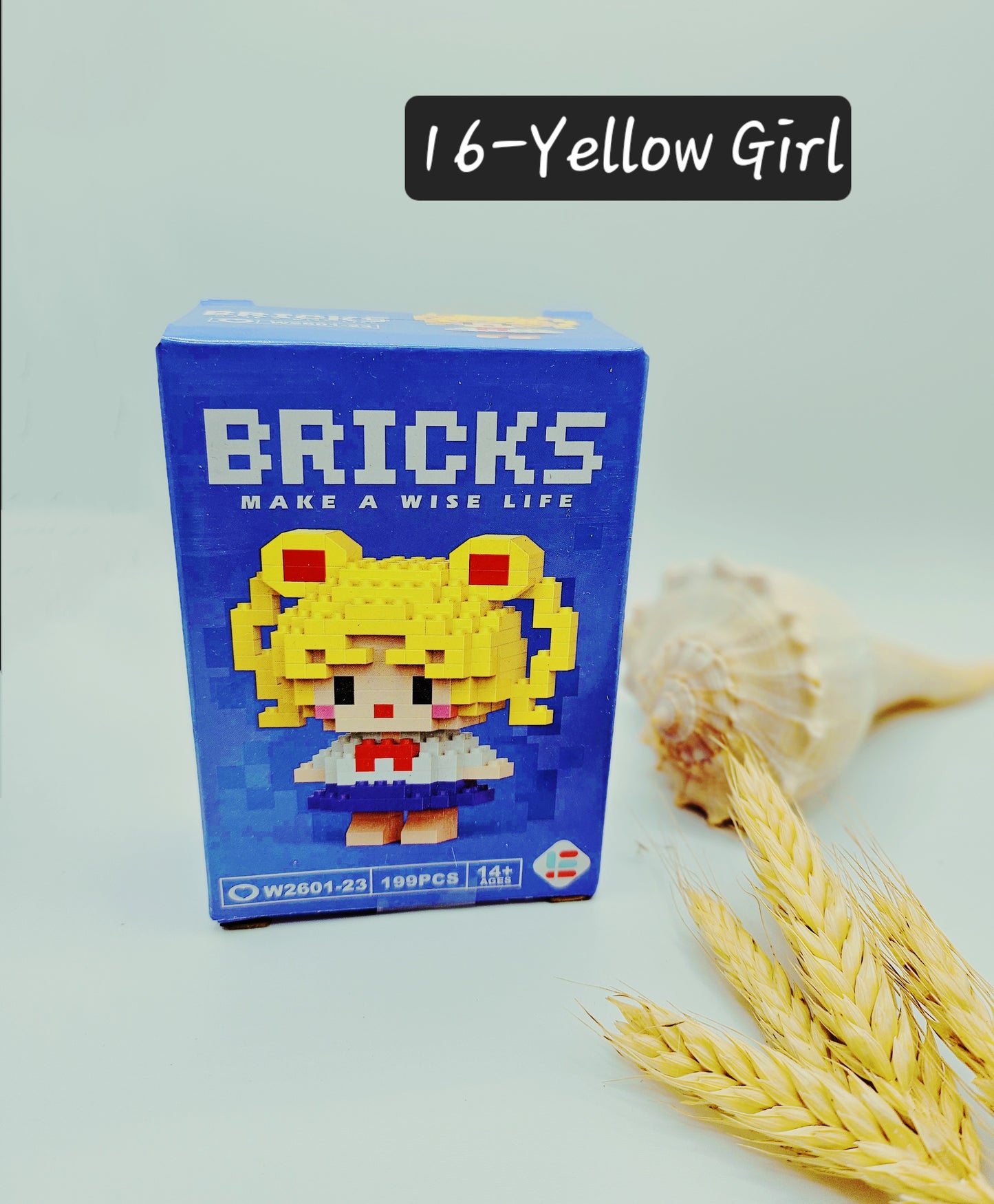 Small cartoon building blocks / 3D puzzles