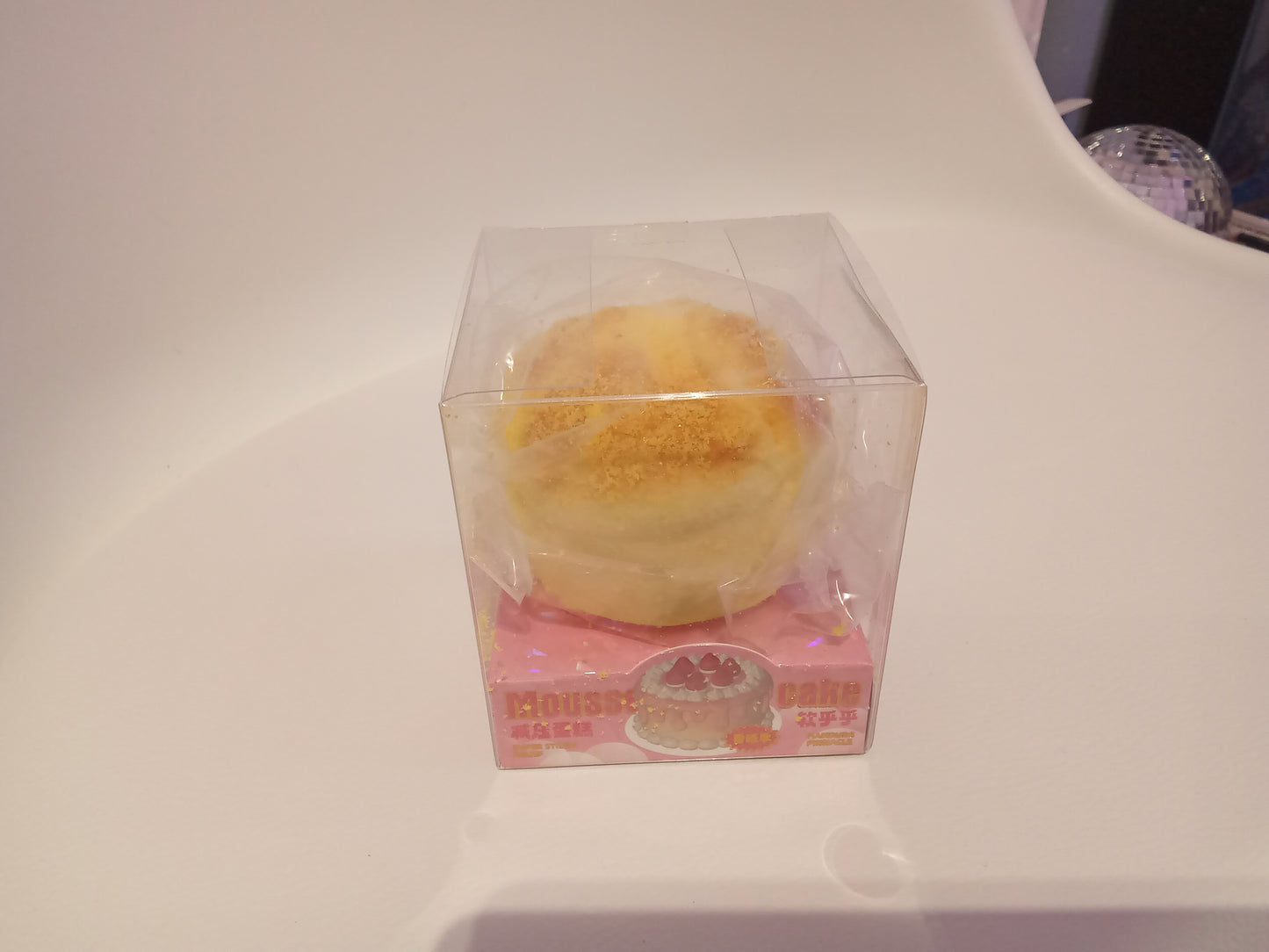 Cake soft squishy with case