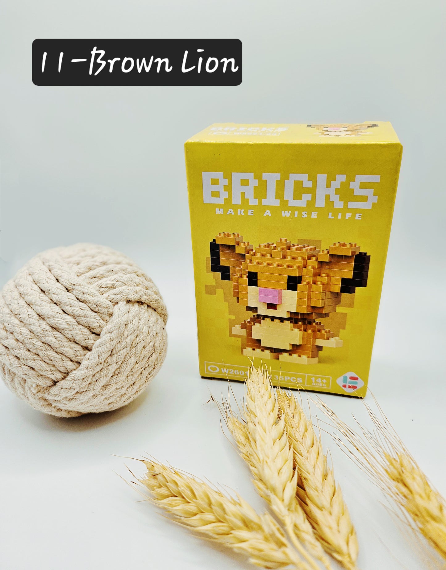 Small cartoon building blocks / 3D puzzles
