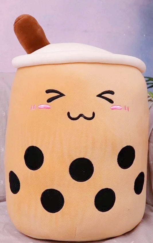 Bubble Tea Pillow Plush