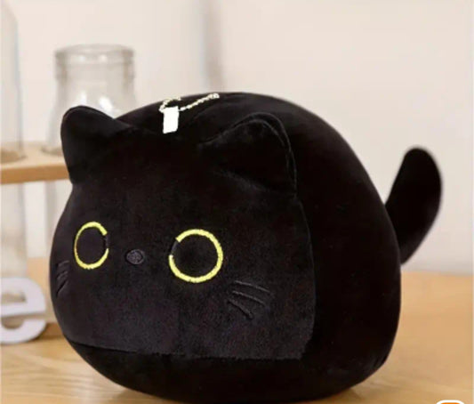 Plushy Black Cat