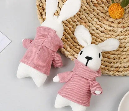 Long Ear Bunny Keychain Pendant